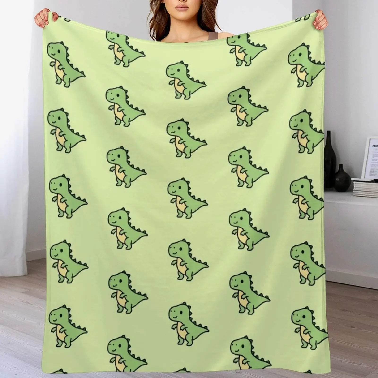 

T. Rex Throw Blanket For Sofa Thin Weighted Loose Summer Beddings Blankets