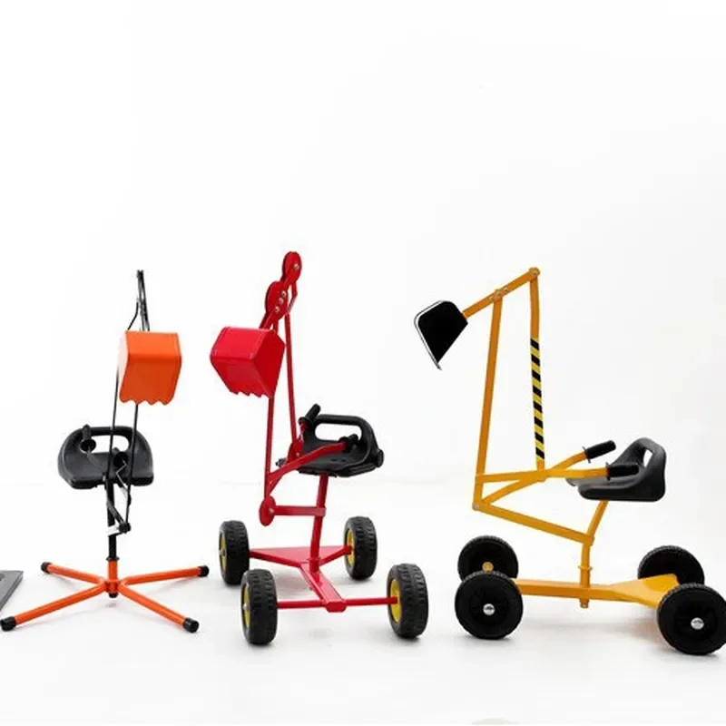Juguete de Excavadora Manual para Niños, Vehículo de Construcción, Excavadora de Arena para Parque Infantil, Juego al Aire Libre, Regalo Educativo de Ingeniería