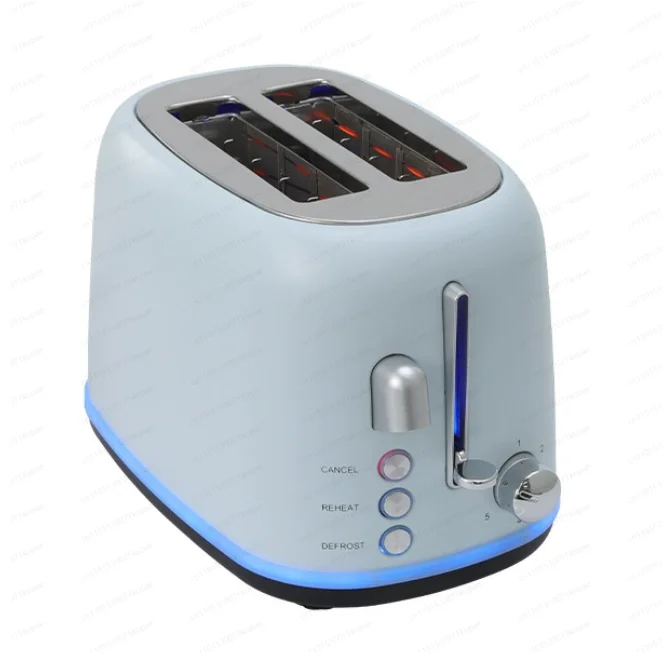 

Breakfast Toast Toaster Toaster, Household 2-piece Wide Groove Sandwich Maker Versatile and Simple