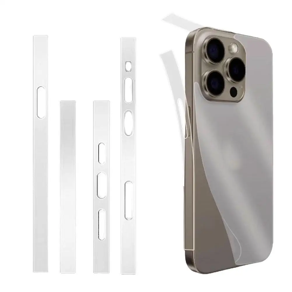 아이폰 17 시리즈용 하이드로겔 필름/소프트 필름 프레임 보호필름, 아이폰 17 프로/프로 맥스용 스크래치 방지 프레임 폰 테두리 보호필름