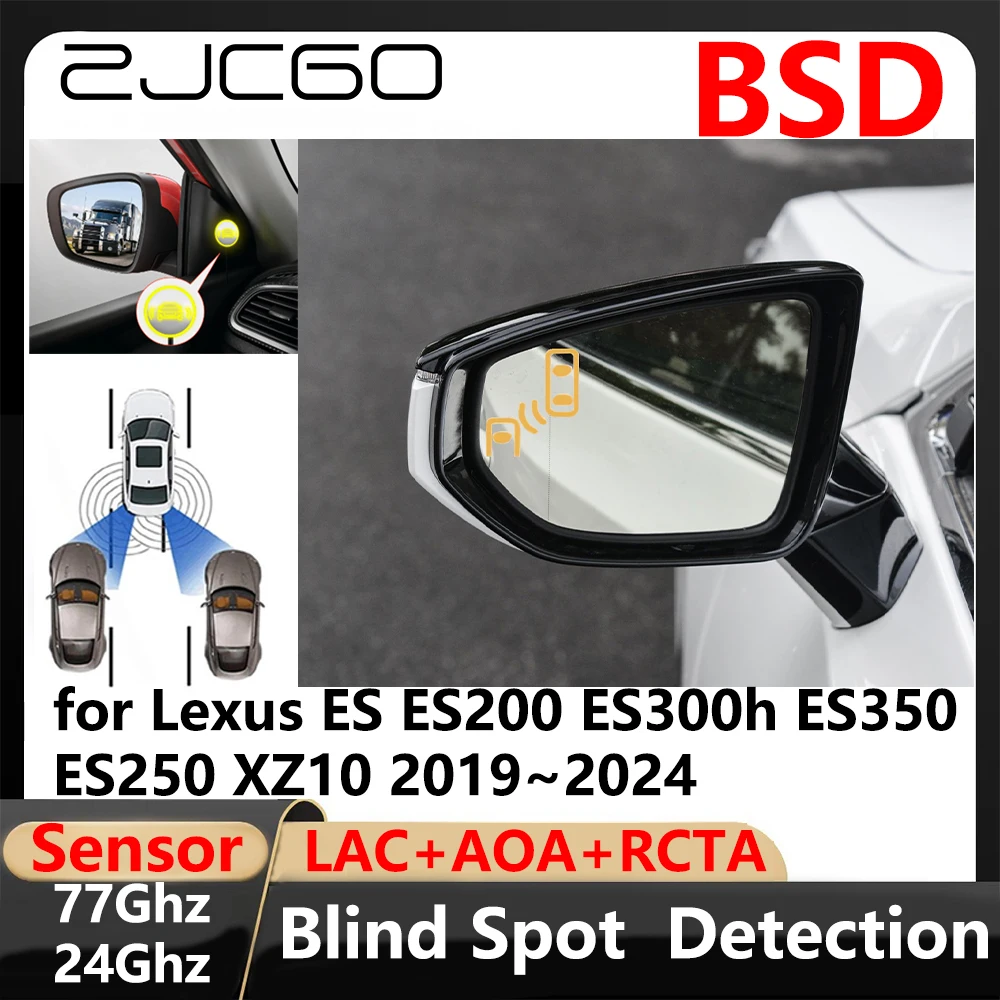 BSD Blind Spot Detection Lane Change Assisted Parking Driving Warnin for Lexus ES ES200 ES300h ES350 ES250 XZ10 2019~2024