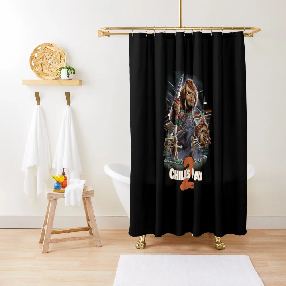 

Game of chucky Shower Curtain Bathroom Fabric Bathroom For Shower Curtain