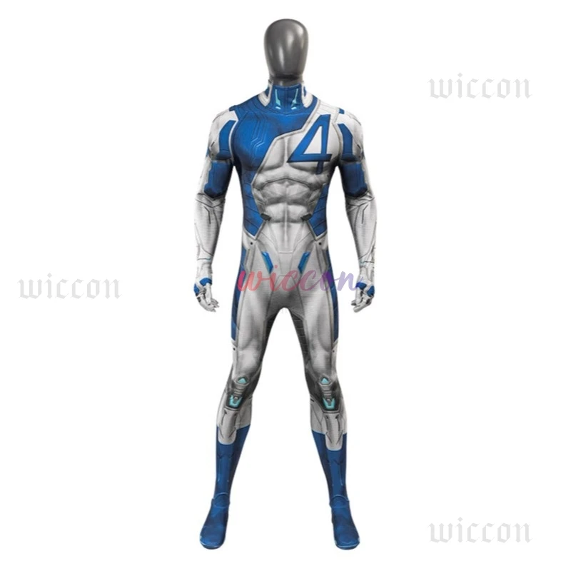 Rivals Reed Richards Cosplay superhéroe LICRA Zentai mono trajes Mr fantástico mono Halloween carnaval fiesta trajes