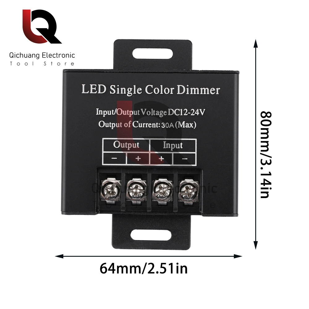 1 DC12V 24V 11 - клавишный светодиодный монохромный модулятор RF 30A контроллер освещения беспроводной пульт дистанционного управления 5050 3528 SMD