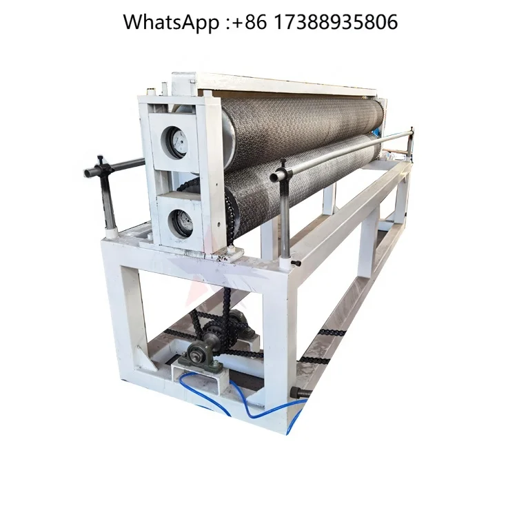 Automatic Paper Embosser Toilet Tissue Roller Embossing Machine