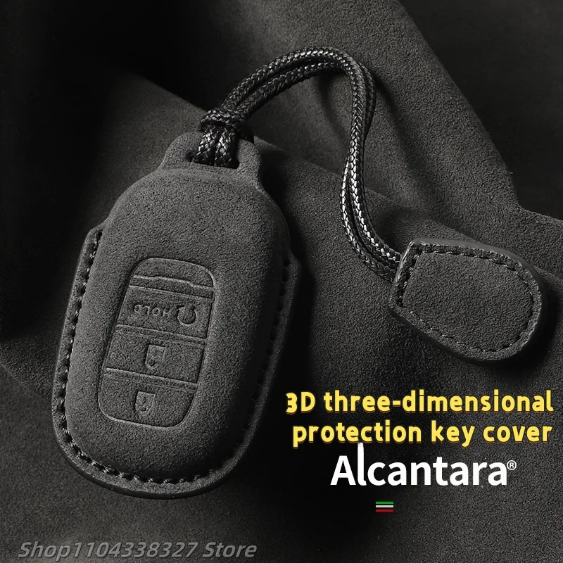 

For Honda CR-V suede key case 11th generation Accord, Haoying, Civic all-inclusive key case