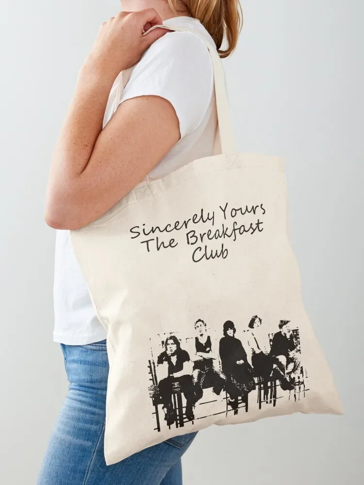 Breakfast club low words Tote Bag Women's handbag Cloth bag Women bags Reusable bags Tote Bag