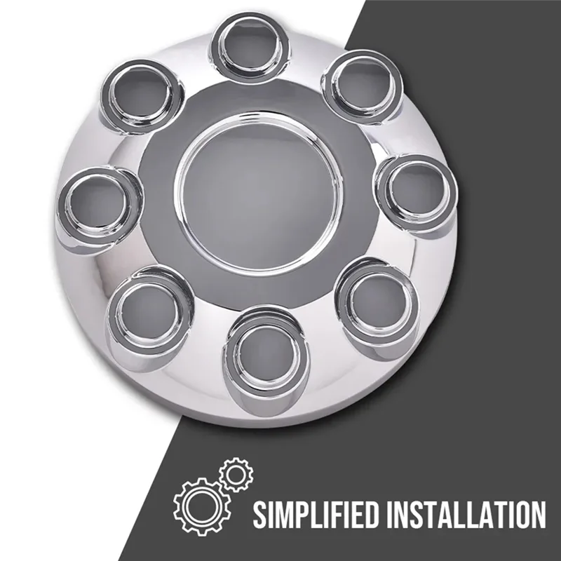 

4Pcs 17Inch Wheel Hub Center Caps Chrome 8 Lug 52121450AB,52121450AD For Dodge Ram 2500 3500 2003-2013