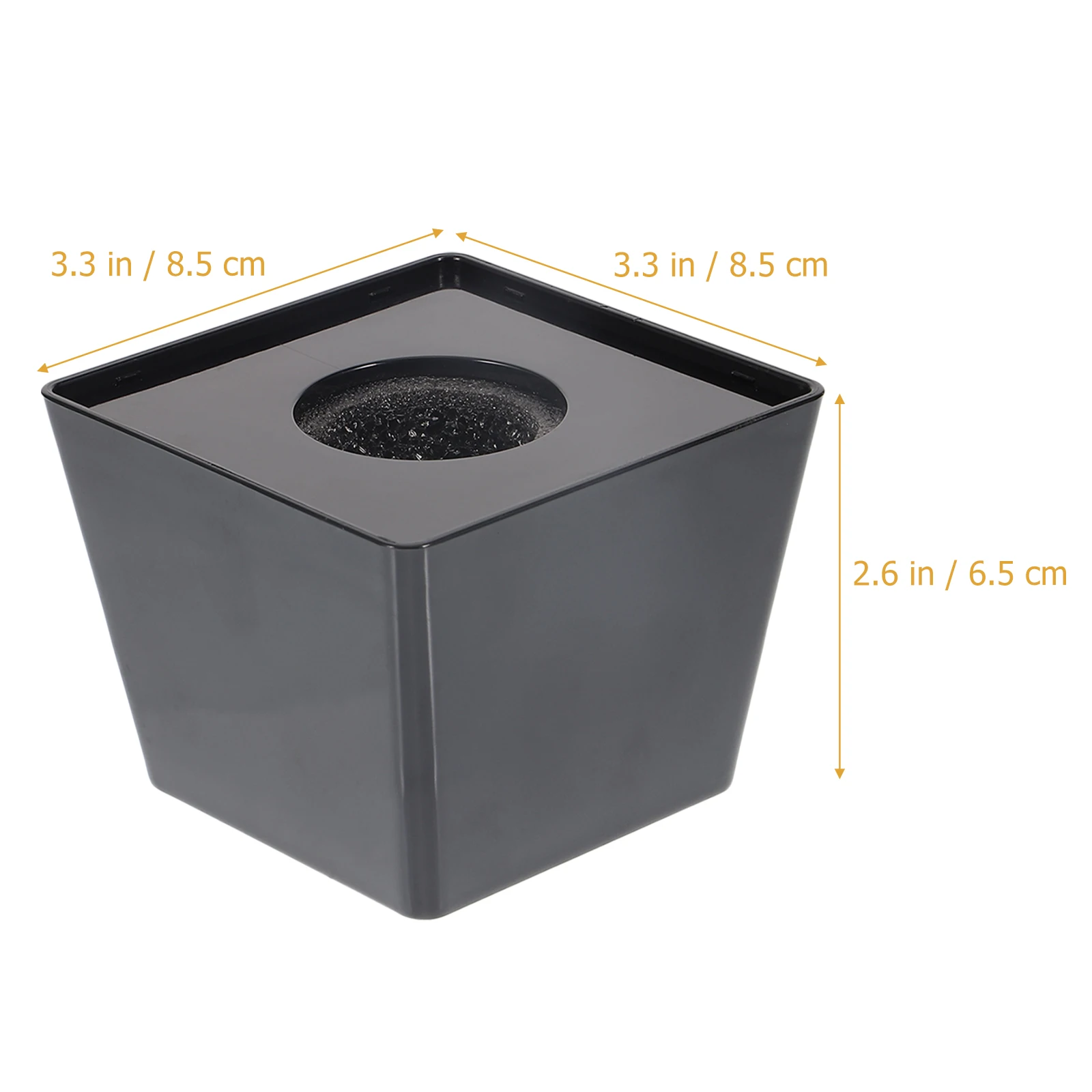 

Interview Microphone Set Logo Station Portable Trapezoid for Abs Accessories Flag Cube