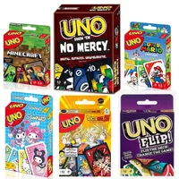 7styles UNO FLIP! Pokemon Board Game Anime Cartoon Pikachu Playing Cards Christmas Card Table Game for Kids Birthday Gift Toy