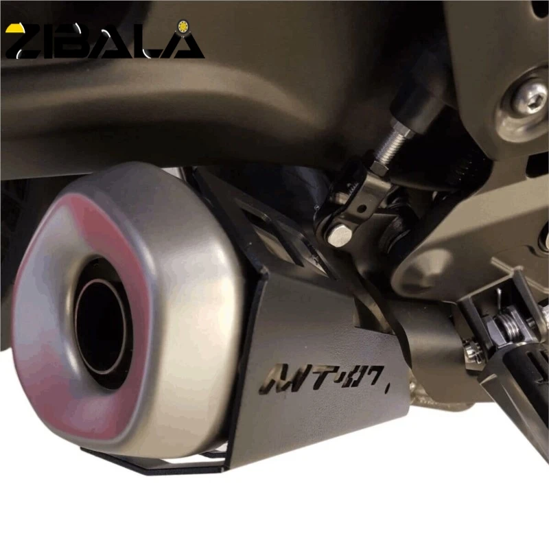 

MT07 2014-2026 Exhaust Pipe Heat Shield Cover Muffler Guard FOR YAMAHA MT-07 YZFR7 YZF-R7 Tracer 700 /7GT Motorcycle Accessories