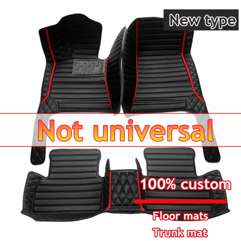 

Car Floor Mats For Dodge ASV Ram 1500 DT 2019~2022 Anti-dirt Carpets Leather Floor Mat Rugs Pad Interior Parts Car Accessories