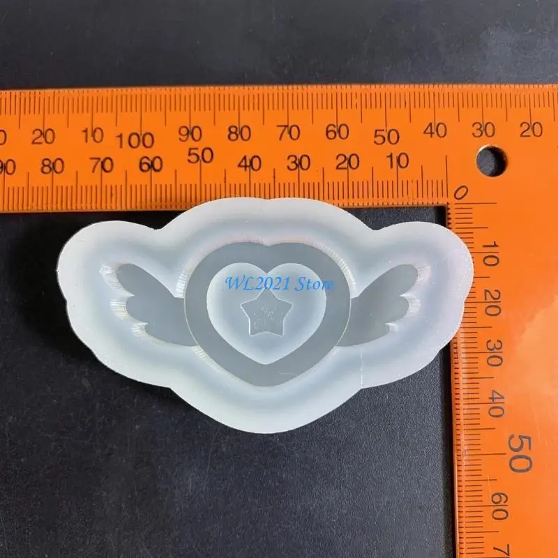 G5GC Quicks وراتنجات الراتنج القالب ، راتنج فن شاكر العفن ، السيليكون الكريستالي جوفاء العفن الايبوكسي قلادة القلادة مفتاح