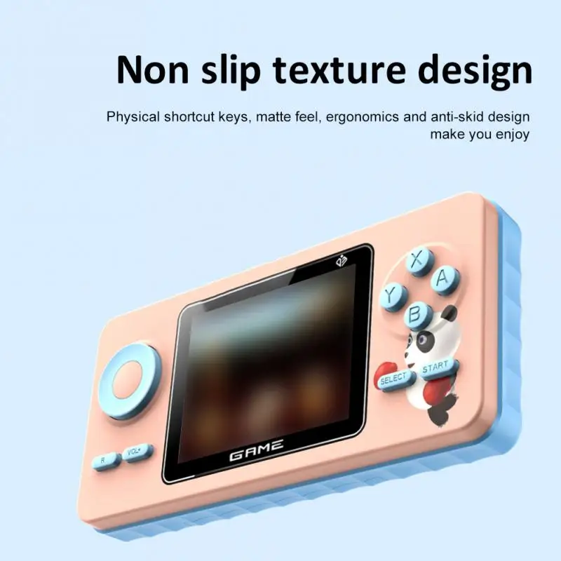 RGEEK Retro Video Game Console Handheld Game Player Portable Pocket TV Game Console AV Out Mini Handheld Player For Kids Gift