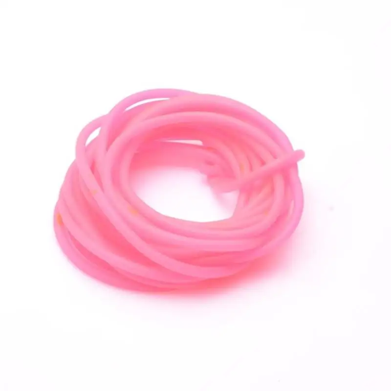 5-meters/bag night light tube, deep water high-pressure fishing line tube, soft rubber fishing night light tube