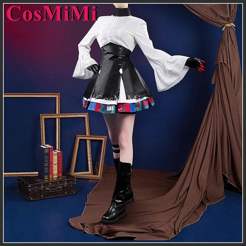 【Customized】CosMiMi Game Arknights Lappland The Decadenza Cosplay Costume Fashion Uniforms Unisex Carnival Role Play Clothing