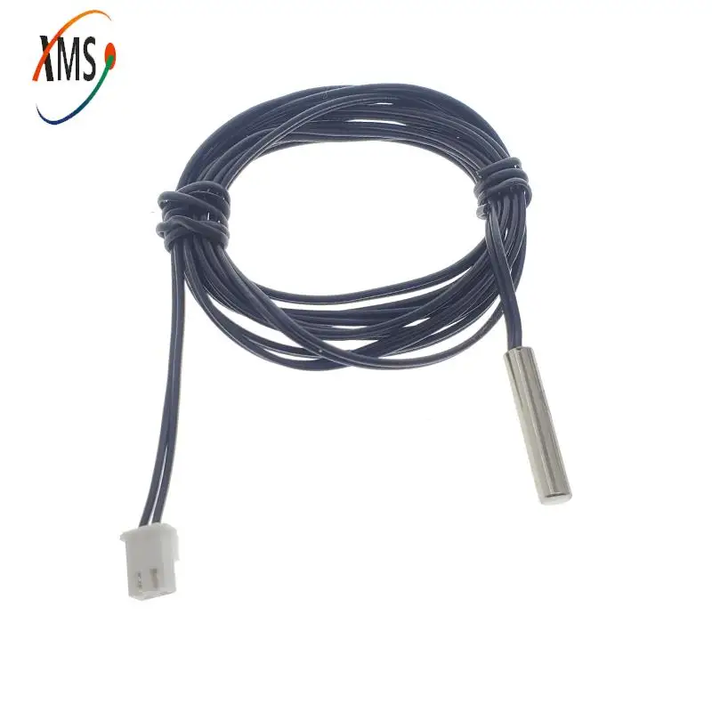 1 pz 10k B3950 sonda cilindrica impermeabile 5 x25 NTC termistore sensore di temperatura lungo 1m 1.5m XHB2.54- 2P fibbia spina