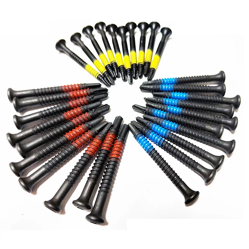 Key Cylinder Puller Screw 4.2mm 4.8mm 5.5mm Replacement 10PCS/Model Locksmith Tool