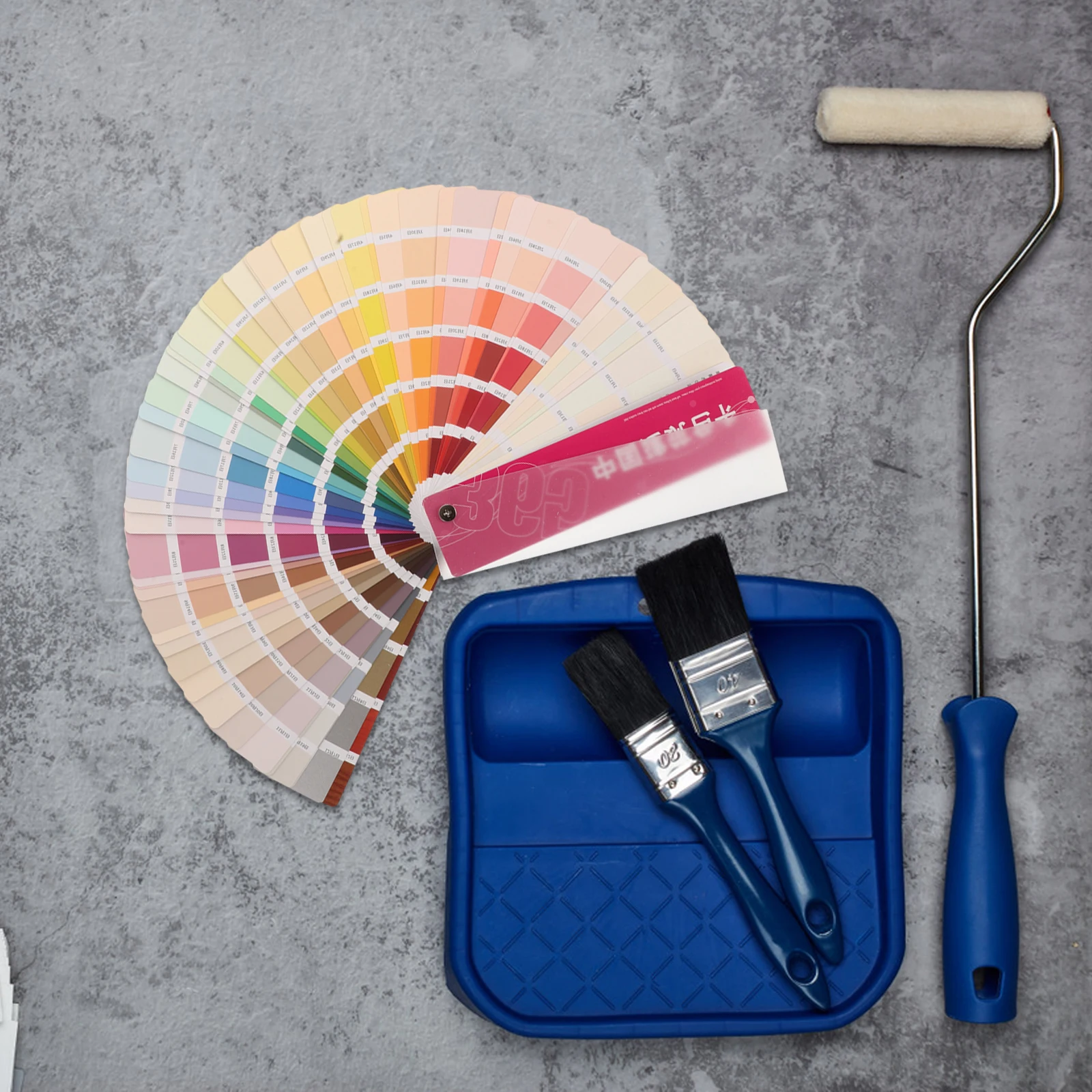 1pcs Color Card Paint Sample Cards Bulk Plastic Paper For Accurate Color Matching Diy Home Design Painting Supplies