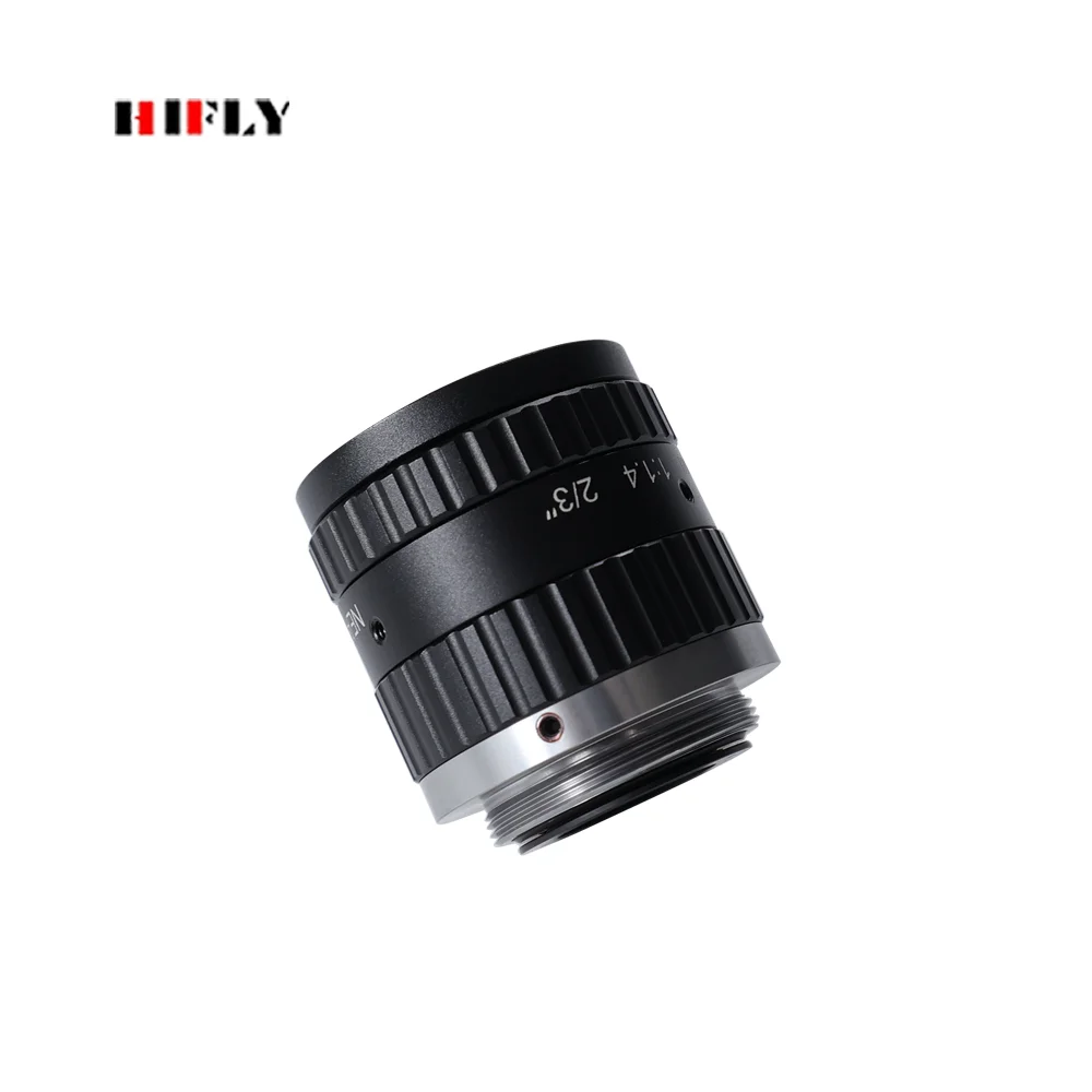 OEM 16mm Wide Angle C Mount Industrial Fa Lens 2/3