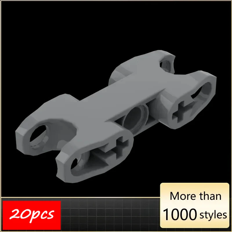 

20PCS High-Tech Assemble Particle 89650 2 x 4.9 x 0.9 Shaft Junction And Connector 2x5 61053 47296 Brick Building Blocks Part