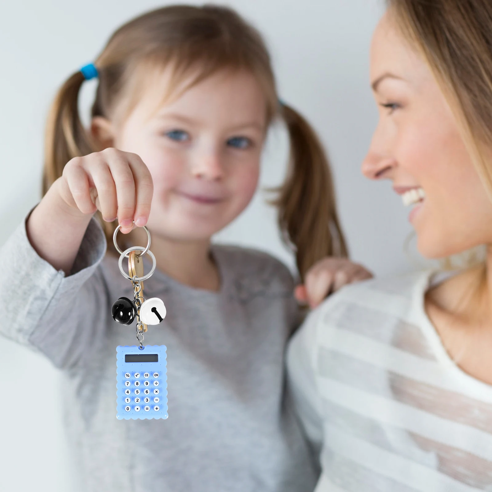 

Mini Calculator Kawaii Pretty Calculators Character Pocket Child Aesthetic for Kids Keychain Cute Children Science