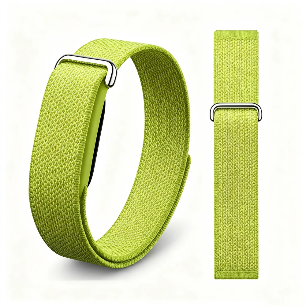 Geflochtenes Nylon-Schlaufenarmband für Google Fitbit Air, atmungsaktives, bequemes Armband für Google Fitbit Air Sport-Armband-Zubehör – Detail 11