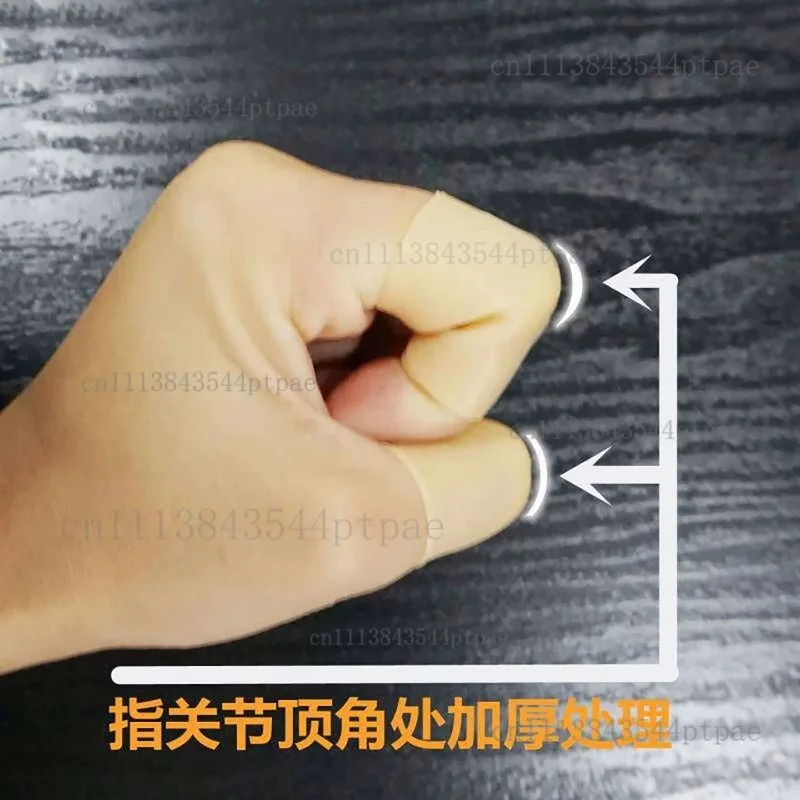 4-pack Massage Finger Sleeves - Anti-slip Finger Protectors for Back Rubs, Foot Massages, and More