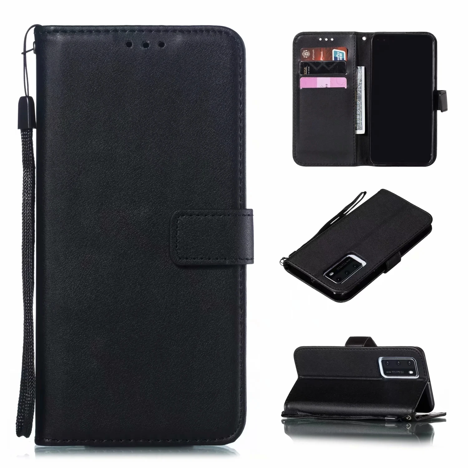 Flip Wallet Leather Case For Huawei Honor 9A 9 10 Lite 9S Y5P Y6P P Smart 2019 2020 P20 P30 P40 Lite Mate 10 20 30 Pro Cover