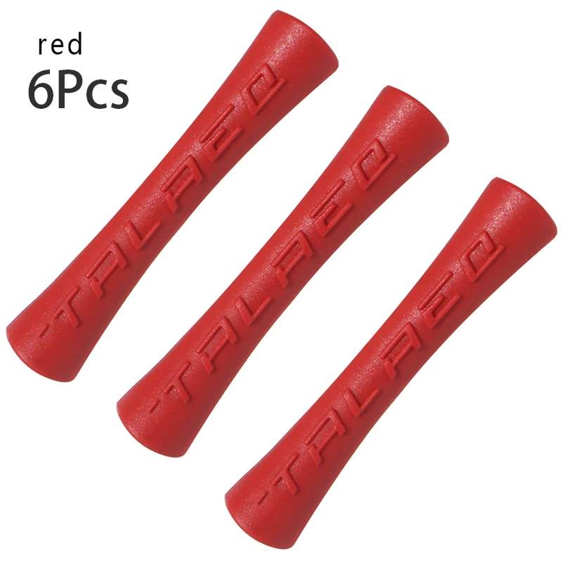 3/6pcs Bicycle Cable Protector Shift Brake Rubber Line Pipe Sleeve MTB Frame Protection Anti-friction Cycling Wrap Guard Tubes