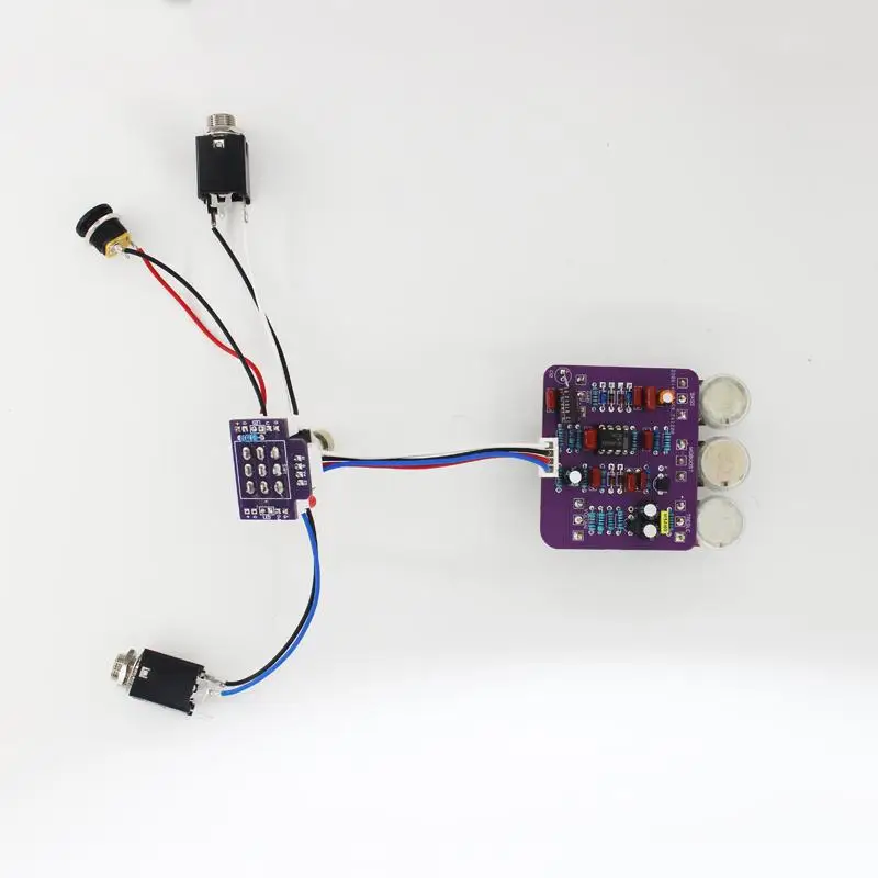 diy-electric-guitar-single-unit-effects-pedal-xotic-soul-replica-mid-boost-mids-range-exciter-overdrive-circuit-board
