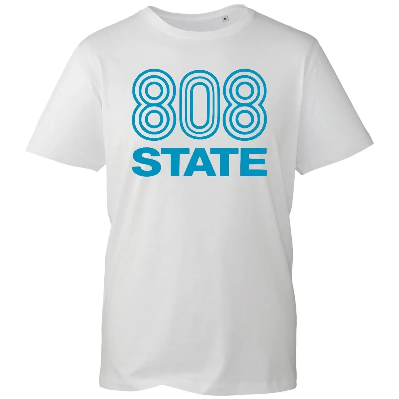 808 Fans State T Shirt DJ Club Musik Tanz Rave Party Edm Festival Madchester vintage Washed Versatile Unisex streetwear Casual