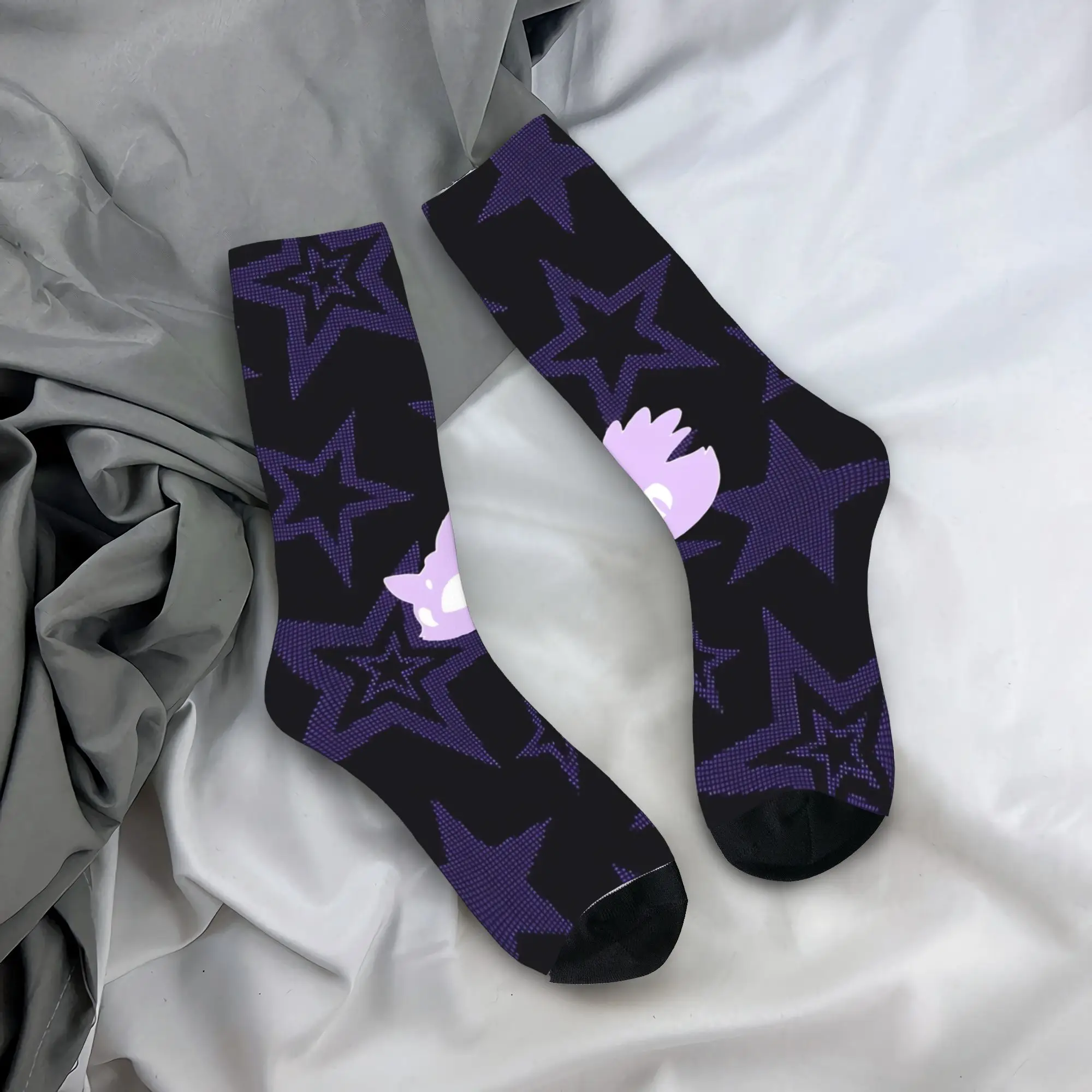 Shadow The Hedgehogs Socks Men Women Fashion Cartoon Socks Spring Summer Autumn Winter Middle Tube Socks
