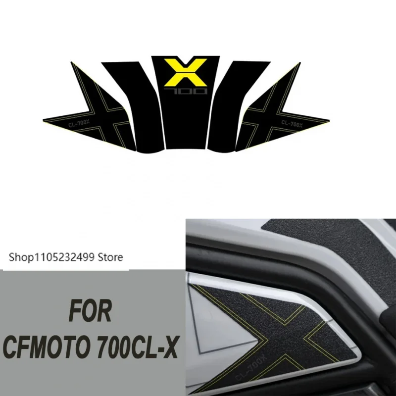 

Защитная накладка на бак для CFMOTO 700CL-X CLX 700, наклейка с кожаной глазурью, аксессуары для мотоциклов