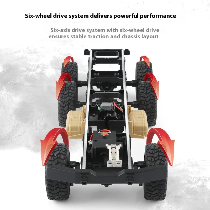 JJRC Q60 Q75 1:16 RCカー シミュレーション THAAD 六輪軍用トラックモデル オフロードクライミング 子供用RCカー おもちゃ クリスマスプレゼント