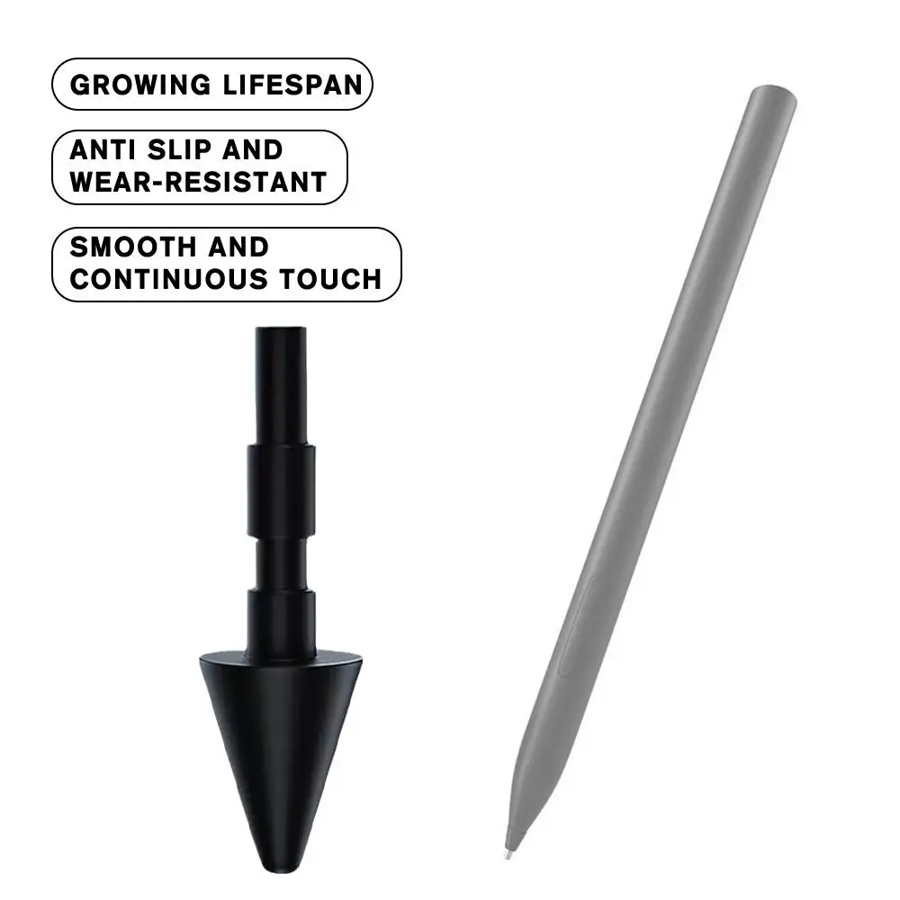 5pcs Replacement Pencil Tips for Xiaomi Stylus Spare Pen Nibs for Xiaomi Pad 5/5pro Touch Screen Pen Tip Touch Stylus Pen Refill