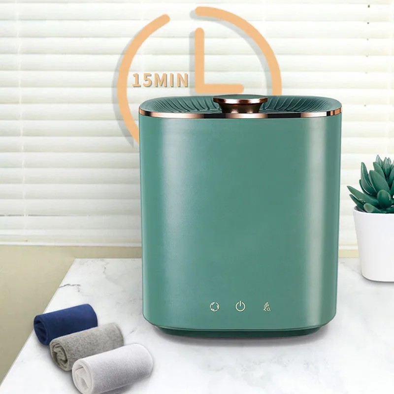 2.5L Capacity Mini Portable Washing Machine For Travel Home Briefs Underwear Sock Auto Disinfect