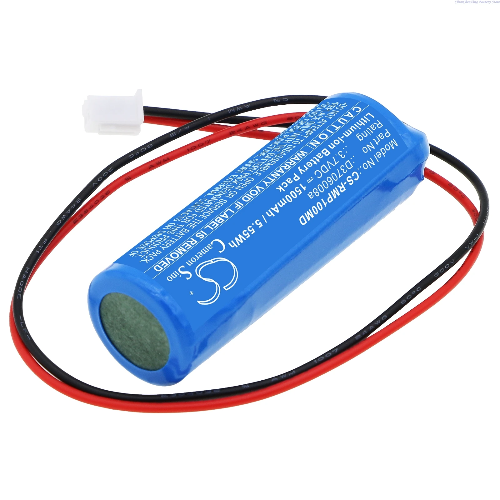 3,7 V 1500 mAh medizinischer Ersatzakku D3706008a für Revitive Medic PLUS Circulation Booster, für Tunstall Lifeline Vi, Vi+