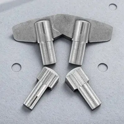 

1Set Professional Clock Winding Keys Heavy Duty Steel Winders Reusable tool for Home Clock Maintenance Winding Keys