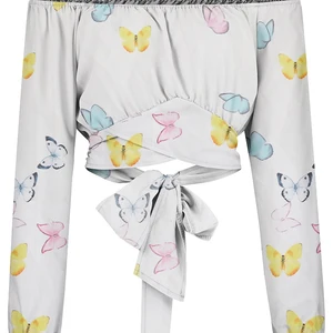 Frauenblusen, die aus der Schulter gedruckt sind, Langarm mit sexy Taschenlampe, Spitze, Tops mit Bug, feiner, lässiger, schicker und eleganter Hemden, 2023, 2023 10 Hauptverkaufskleider 70 - №6