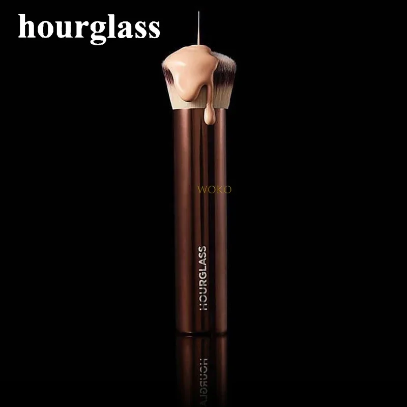 Hourglass Seamless Finish Foundation Brush Angled Foundation Makeup Brush Face Foundation Liquid Cream Stick Buffing Makeup Tool