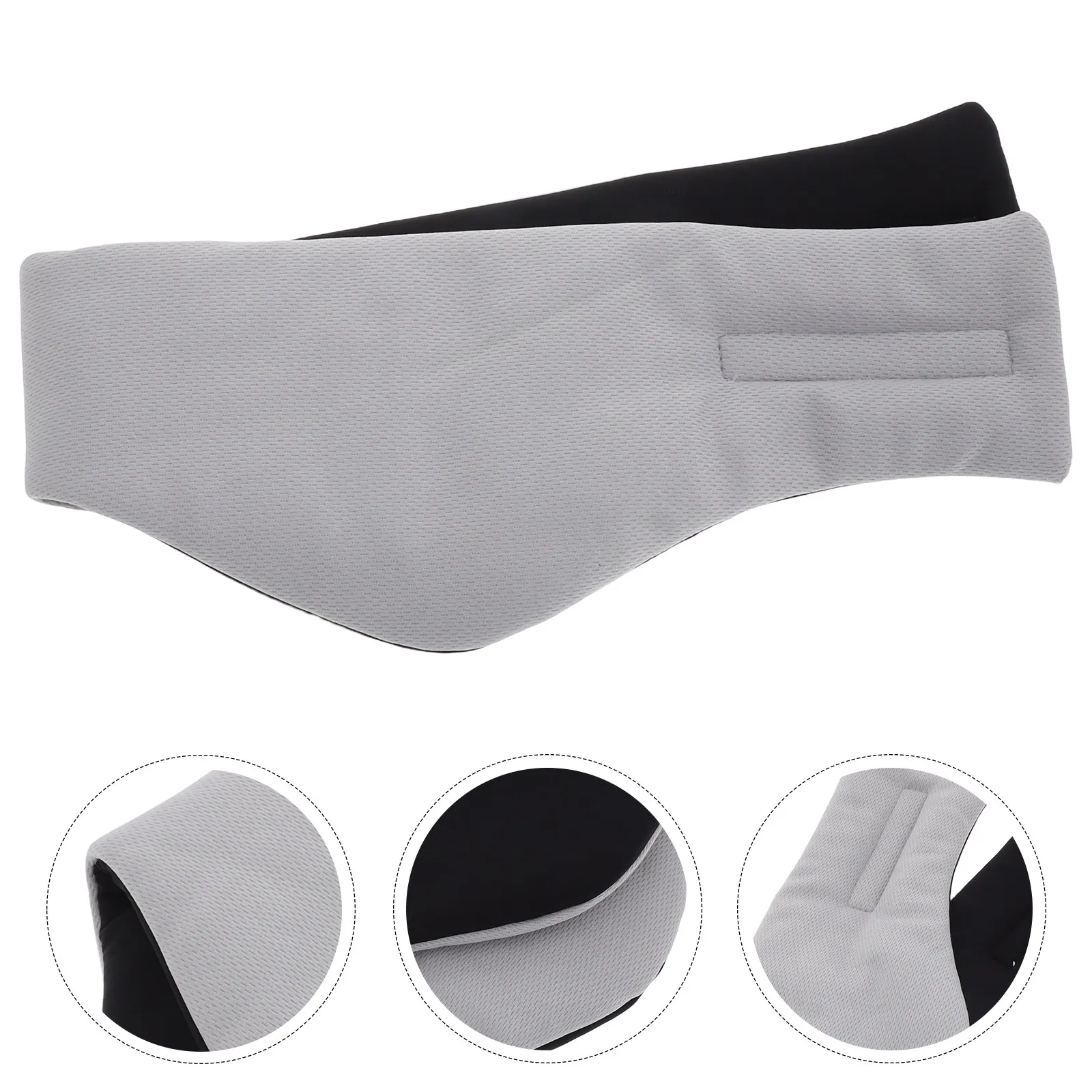 Sleep Earmuff Sleep Mask Adjustable Warm Cold Weather Blindfold Ear Warmer Nap Travel Eye Mask for Men Women Comfortable Cotton