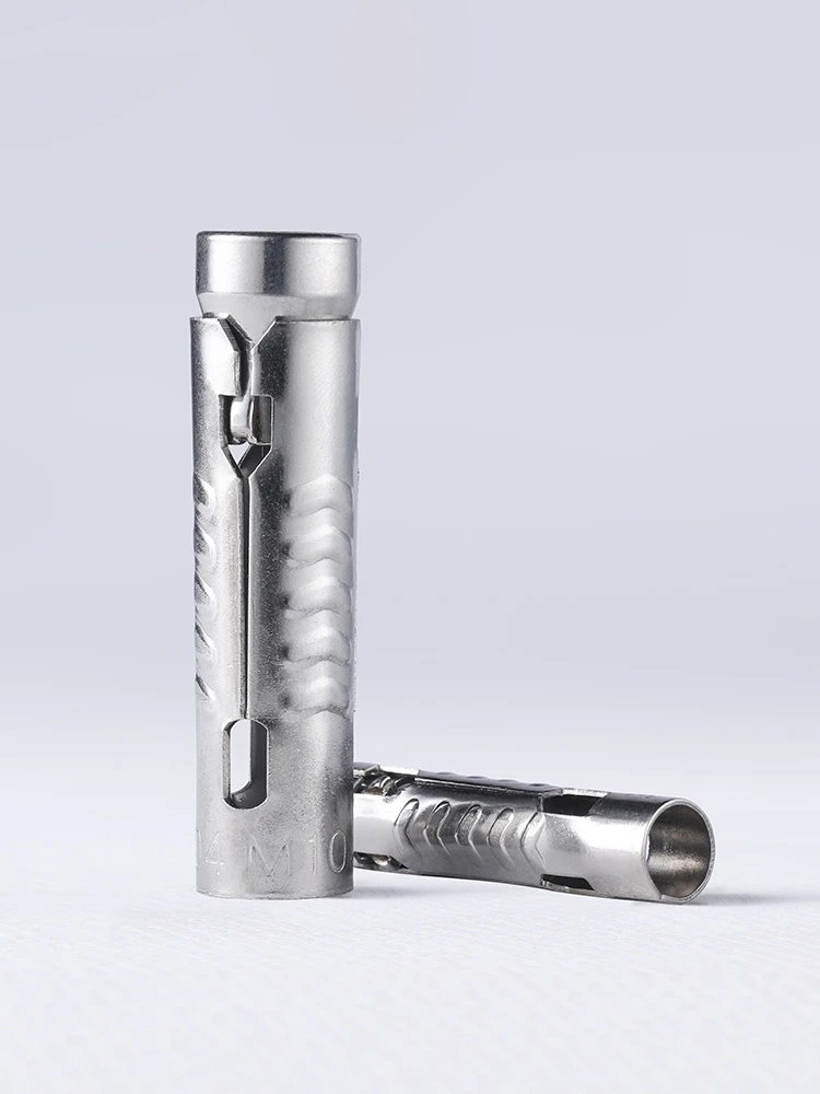 1 ~ 5 szt. M6 M8 M10 M12 ze stali nierdzewnej rura rybia łuska gekon wewnętrzna kołek rozporowy beton kotwica śruba rozprężna