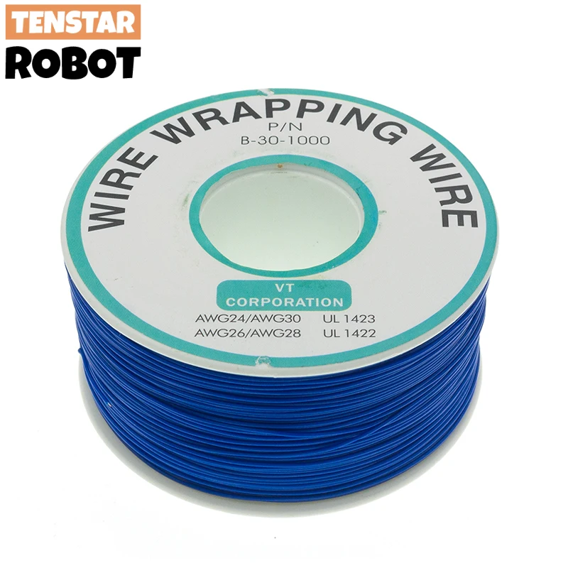 280m 30AWG PCB Wrapping Wire Stagno Rame B-30-1000 Cavo Breadboard Jumper Isolamento Connettore del cavo conduttore elettronico