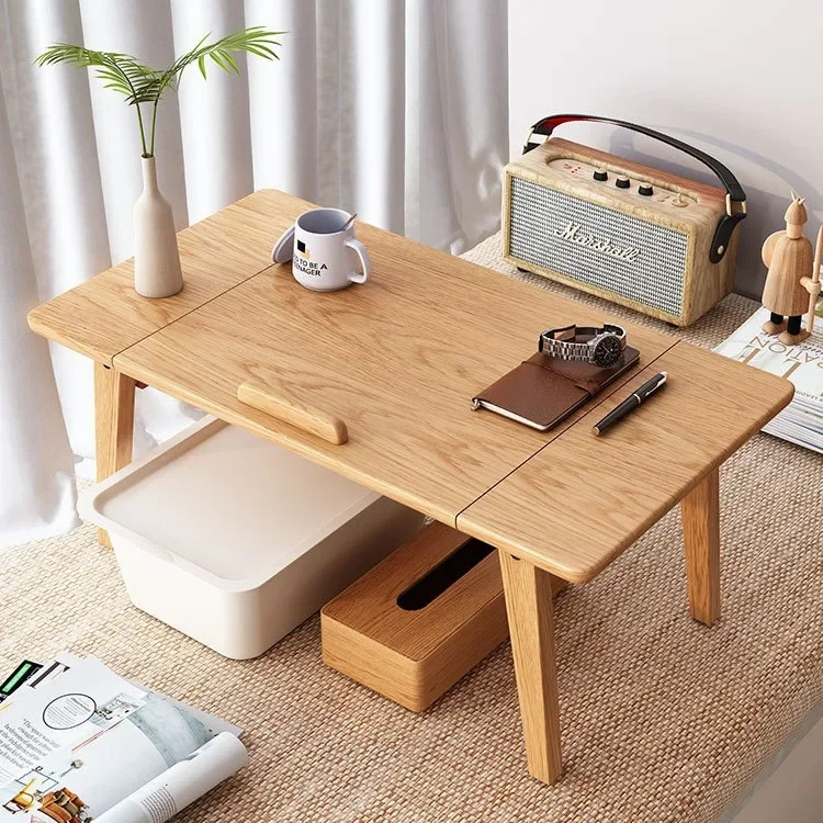 A few foldable light luxury Internet celebrity tatami edge a few simple, high sense ins wind bay window small table
