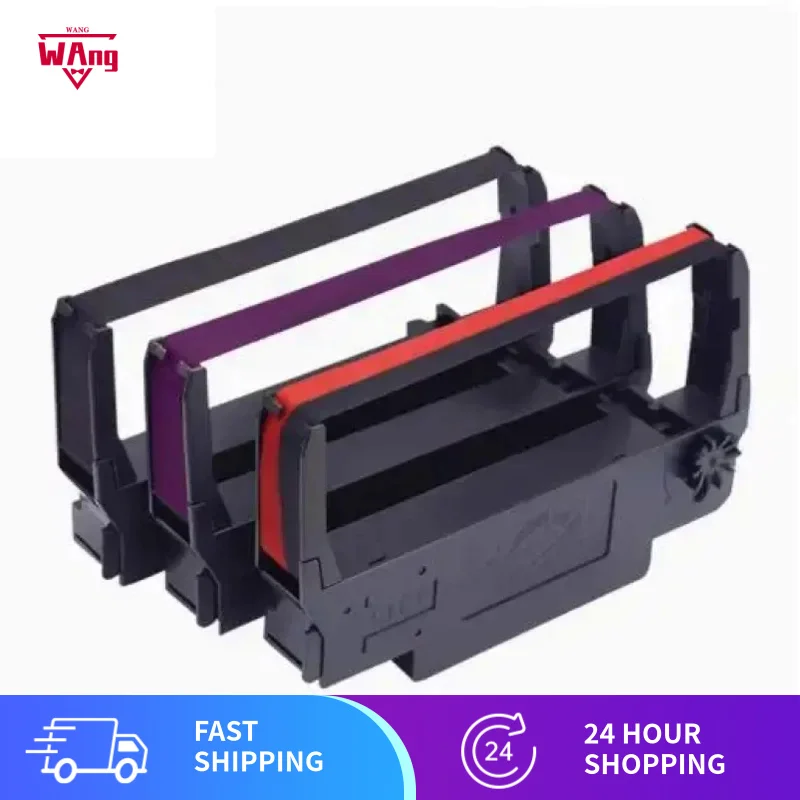 

5Packs ERC38 ERC-30 ERC 30 34 38 Black BK ComPatible with Ribbon Cartridge FOR Use in ERC38 NK506 Printer Ink Ribbon 12.7mm