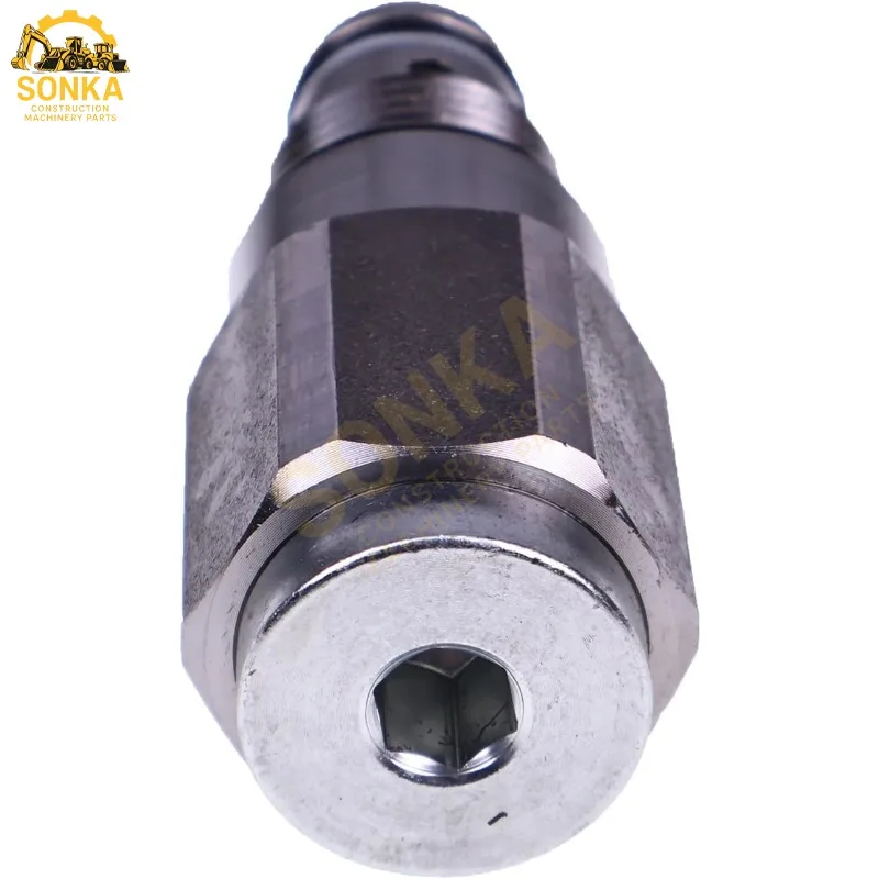 85820128 Flow Overflow Purge Valve Regulator For Komatsu WB93R2 For Doosan Daewoo DH80 For CASE 580SR Excavator