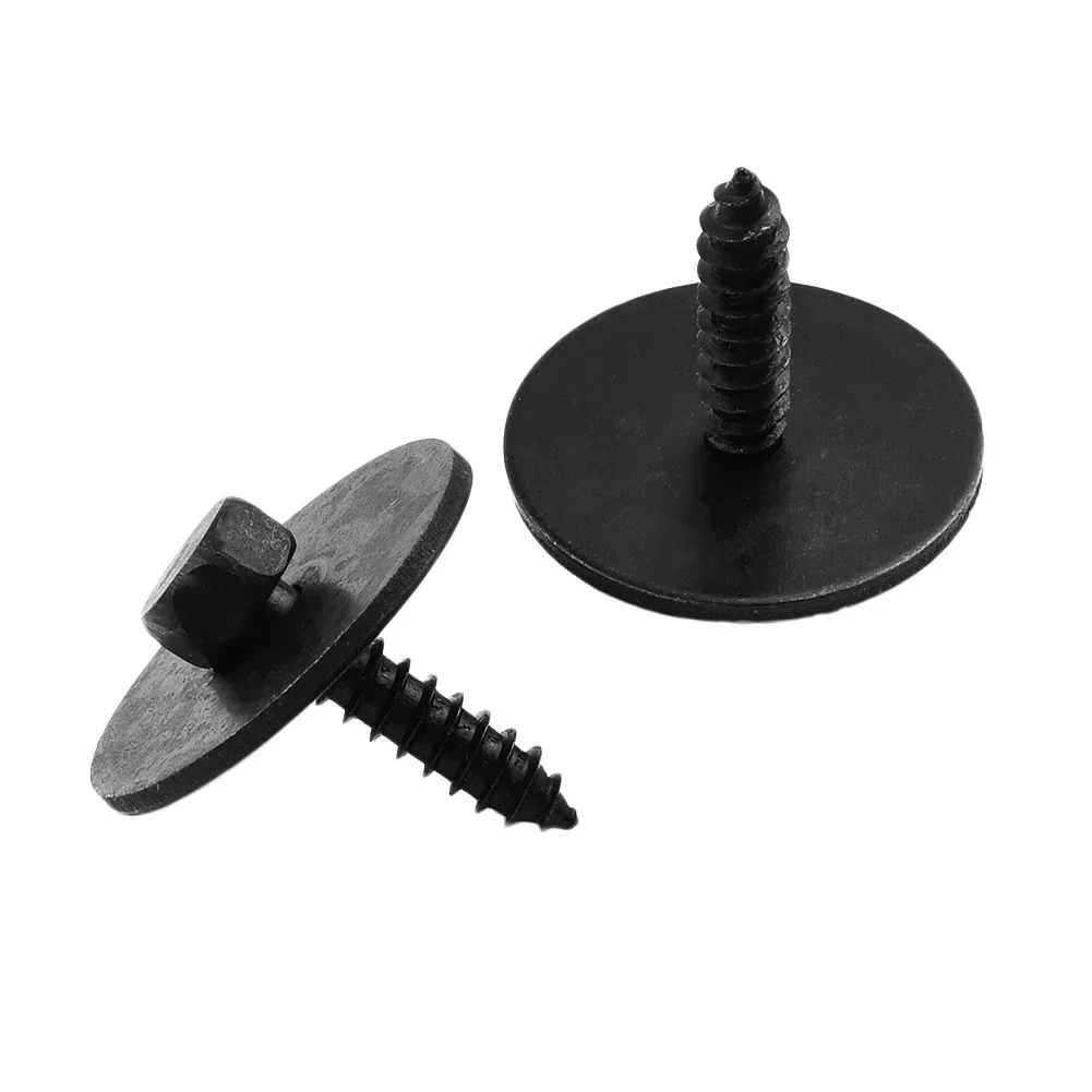 Car Screw Accessories Metal Under Cover Under Engine Sheet 6pcs Set A0019906036 Black Hot Sale New Useful Brand New