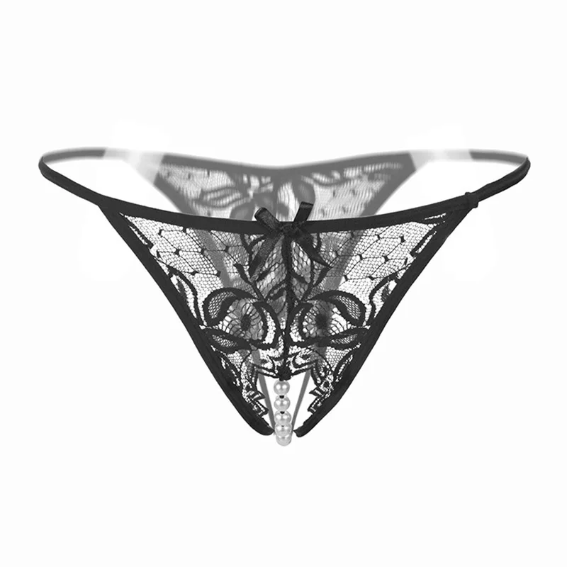 Floral Embroidered Sexy Briefs Low Waist G-String Hollow Out Thin Women Underwear Seamless Sexy Panties Thong Lingerie Brief