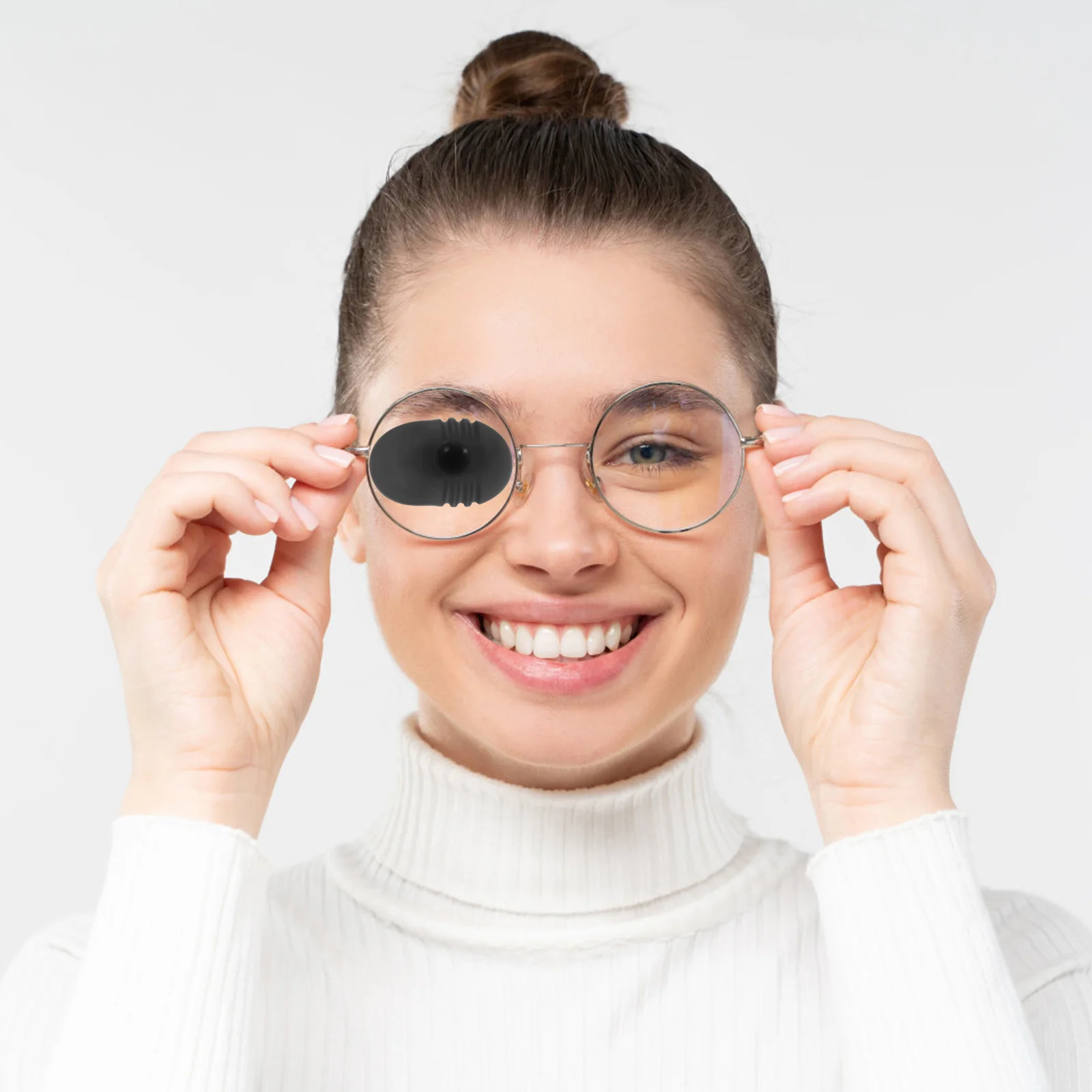 1 قطعة بقع العين ألوان رائعة الأشكال لينة سيليكون غير لزجة قابلة لإعادة الاستخدام سريعة الجافة ضوء حجب منصات بقع العين